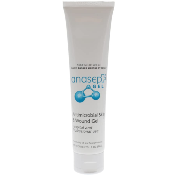 Anacapa Technologies Inc Anasept-Antimicrobial Skin & Wound Gel 3 oz. Tube