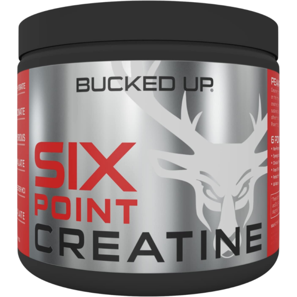 Bucked Up Six Point Creatine™ Six Types of Creatine - for Men and Women