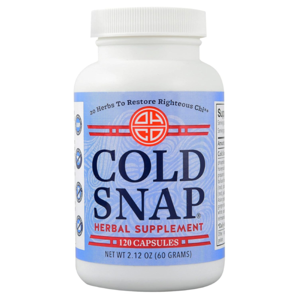 OHCO Cold Snap - Chinese Herbal Supplement for Deep-Level Immune Support - Immune System Booster with 20 Natural Ingredients Including Ginseng & Ginger - Fast Acting for Sudden Issues - 120 Capsules