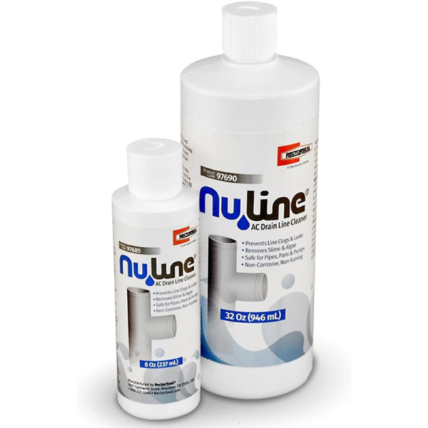 FAST SHIPPING! (4)-Pack NuLine HVAC Condensate Nu-Line Drain Cleaner , 8 ounce