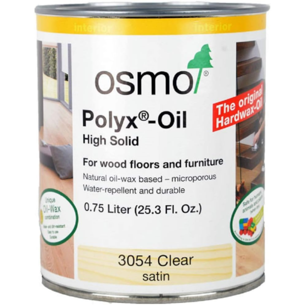 OSMO Polyx Hard Wax Oil .75 L (25.3 Fl. Oz.)