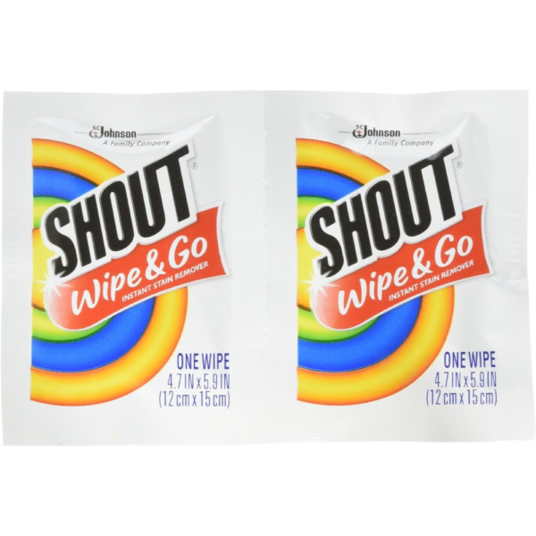 Shout Instant Stain Remover Towelette Wipes (80 count)