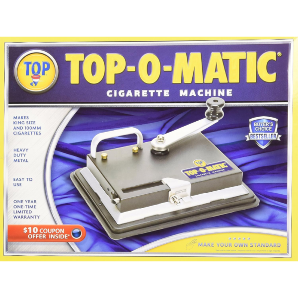 New Top-O-Matic Cigarette Rolling Machine