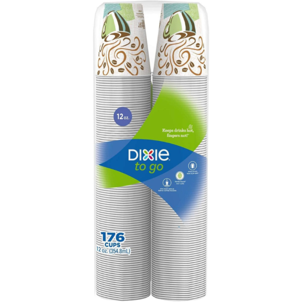 Dixie to Go Cups, 12 Ounce, 176 Count