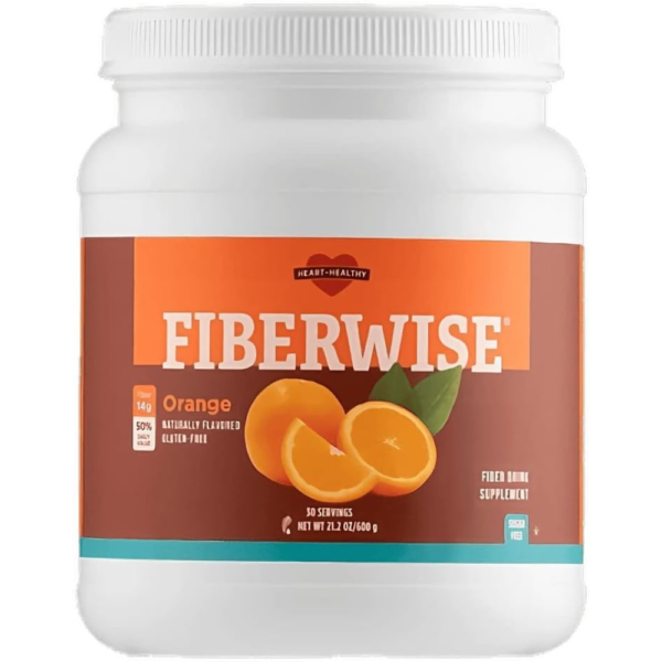 Melaleuca FiberWise Heart Healthy-Fiber Supplement-30 Servings-Net WT 28.6 OZ.(810g) - Orange