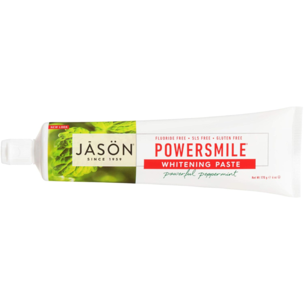 Jason Natural Powersmile Fluoride-Free Toothpaste, 6 oz (Pack of 4)