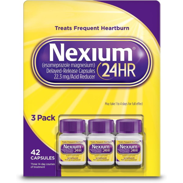 Nexium 24HR Capsules 42 ea (Value Pack of 1)