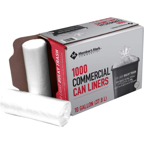 ProForce Commercial 7-10 gal. Trash Bags (1000 ct.)